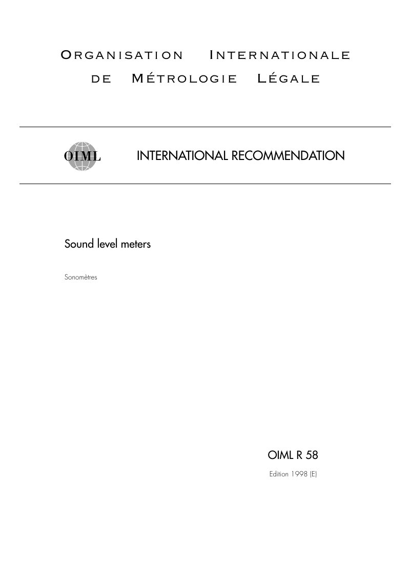 R 58:1998 (en)
