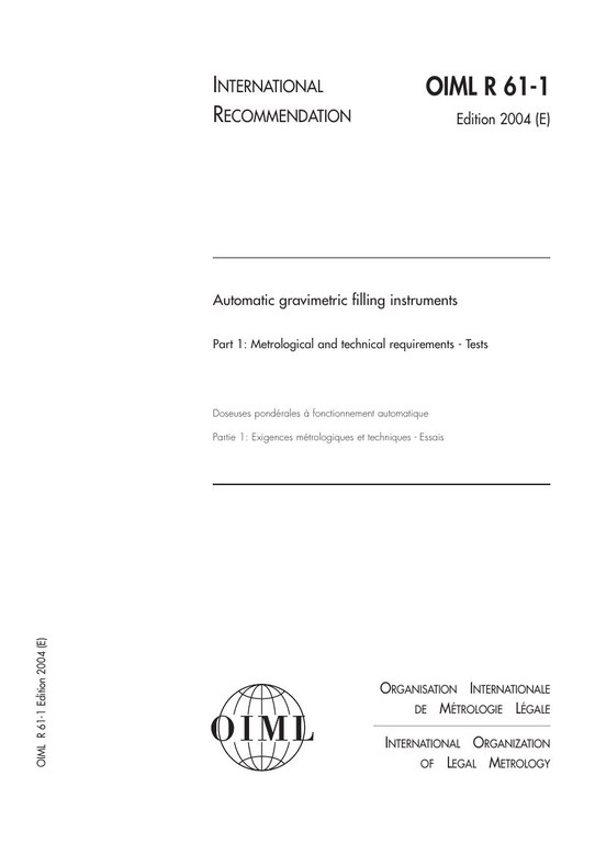 First page of R 61-1:2004