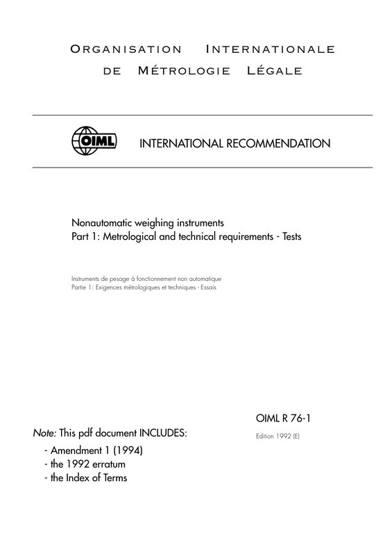 R 76-1:1992 (en)