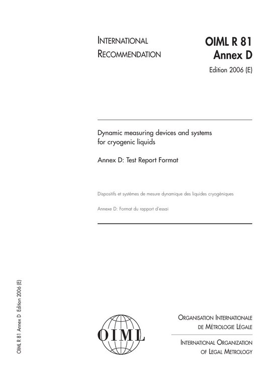 First page of R 81 Annex D:2006