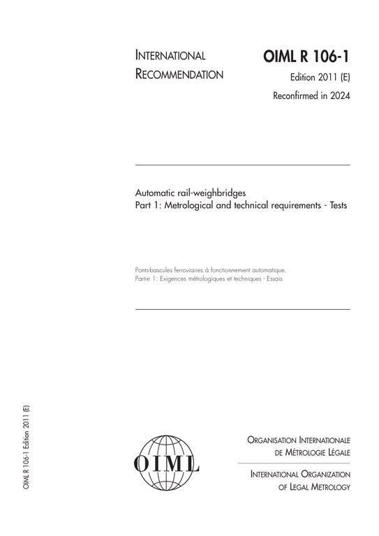 First page of R 106-1:2011