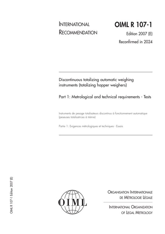 First page of R 107-1:2007