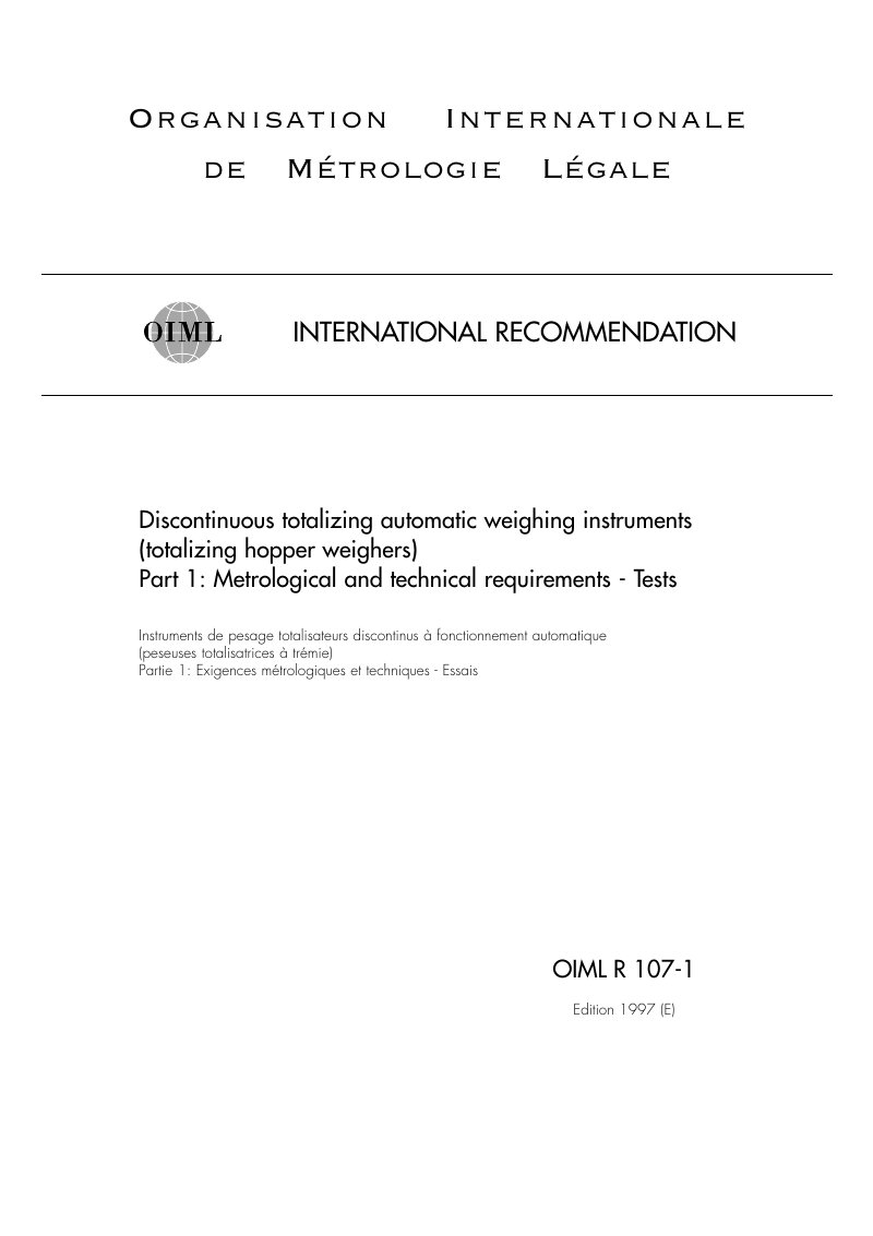 R 107-1:1997 (en)
