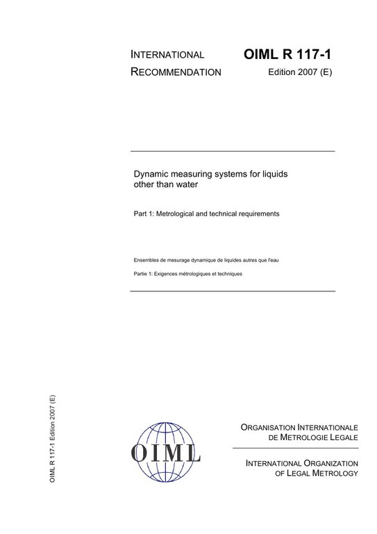 First page of R 117-1:2007