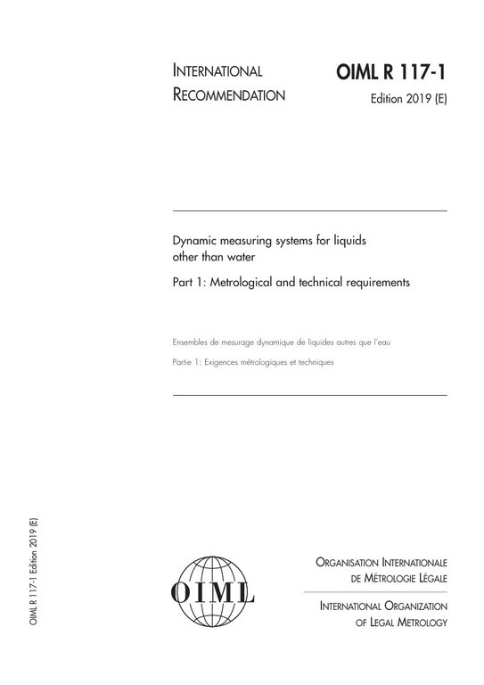 First page of R 117-1:2019