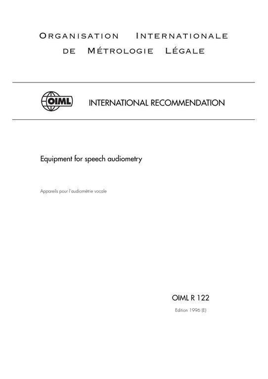 First page of R 122:1996