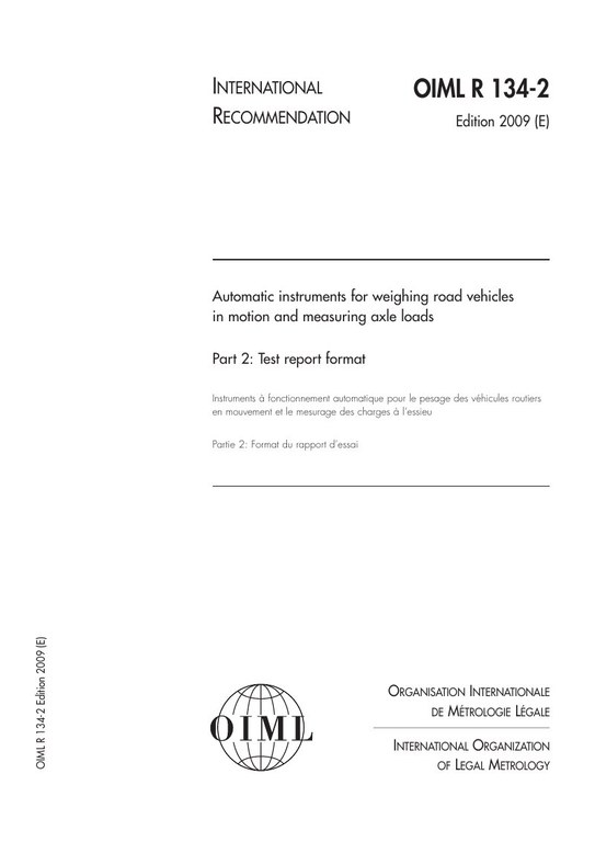 First page of R 134-2:2009