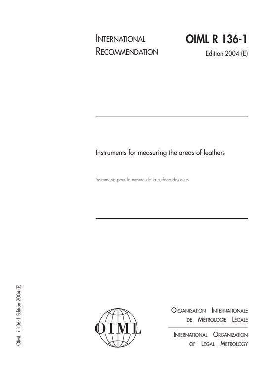 First page of R 136-1:2004
