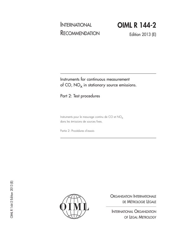 First page of R 144-2:2013