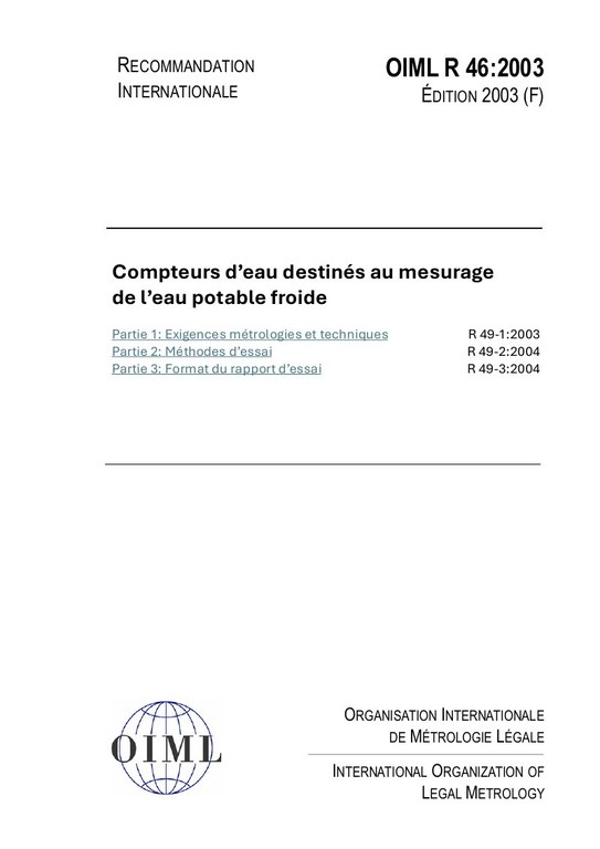 Première page de R 49:2003