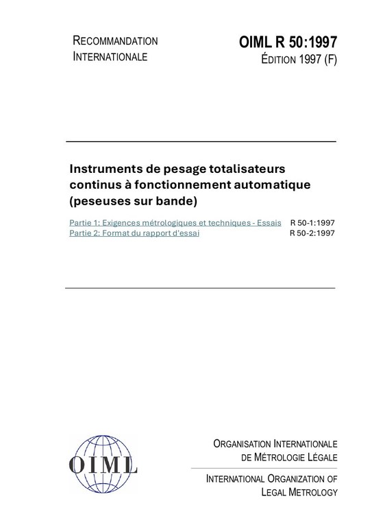 Première page de R 50:1997