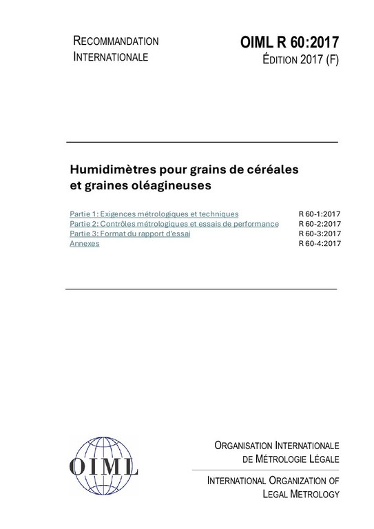 Première page de R 60:2017