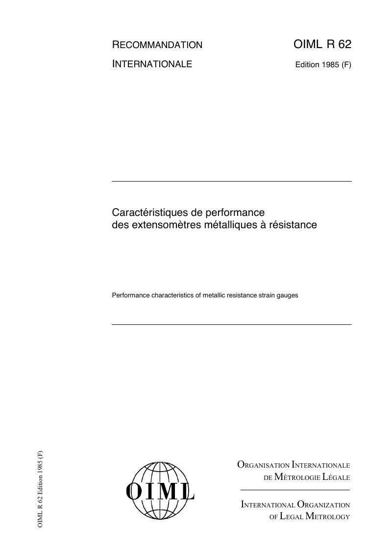 R 62:1985 (fr)