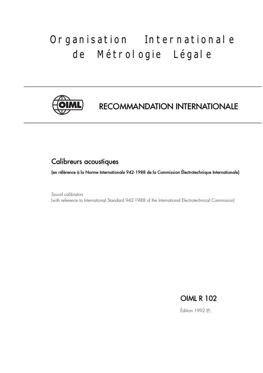Première page de R 102:1992