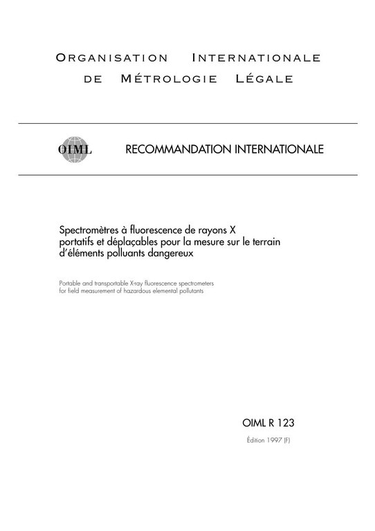Première page de R 123:1997